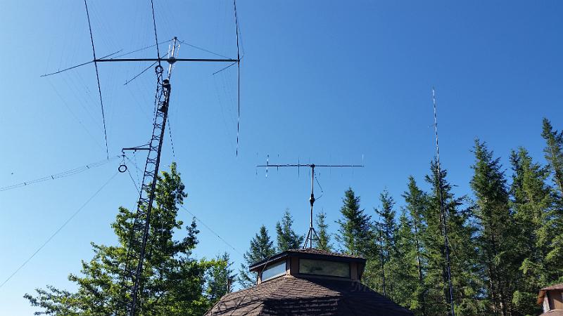 20170724_092449.jpg - Marc's Ham radio antennas.