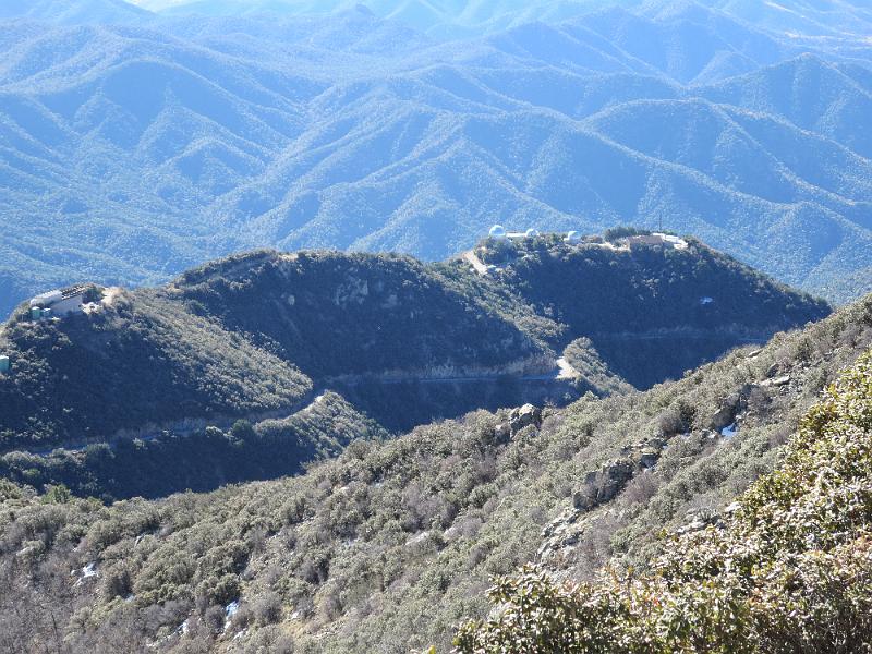 IMG_0764.JPG - Looking at the Smithsonian Observatory from the top of Mt Hopkins.